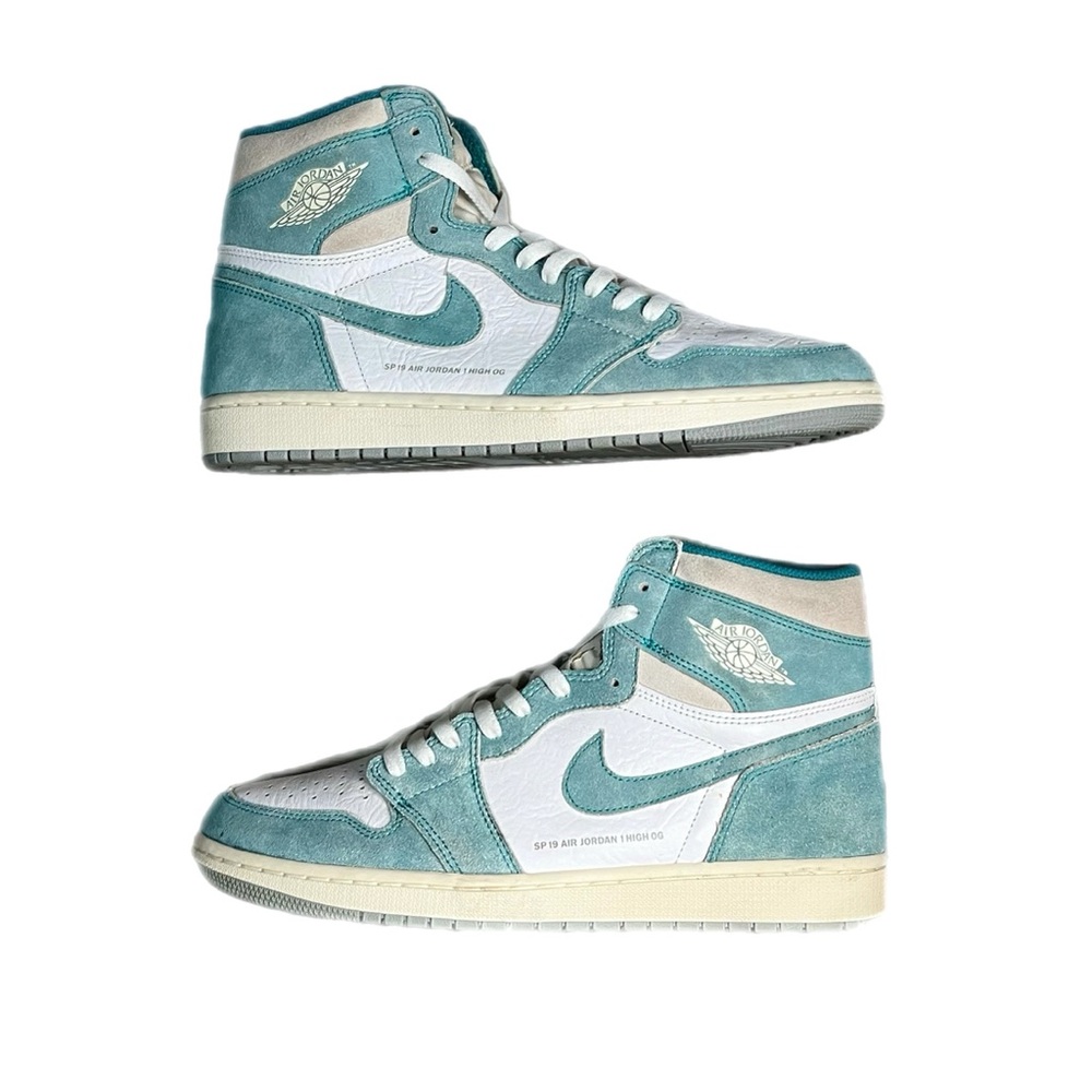 Used No Box Size 12 Air Jordan 1 Retro High Turbo Green